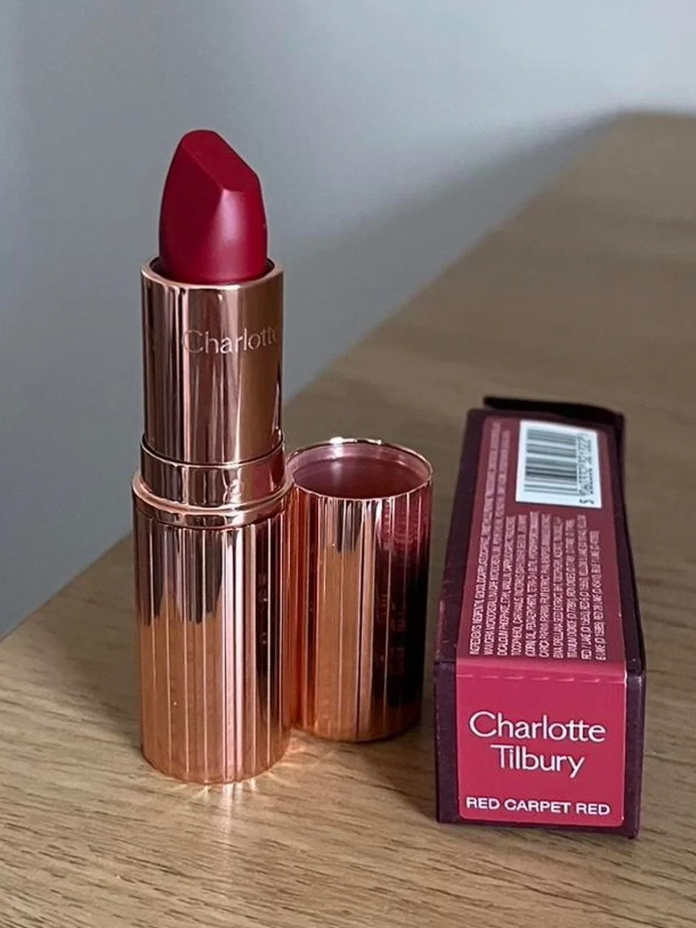 Charlotte Tilbury Red Carpet Red Matte Revolution Lipstick NWT